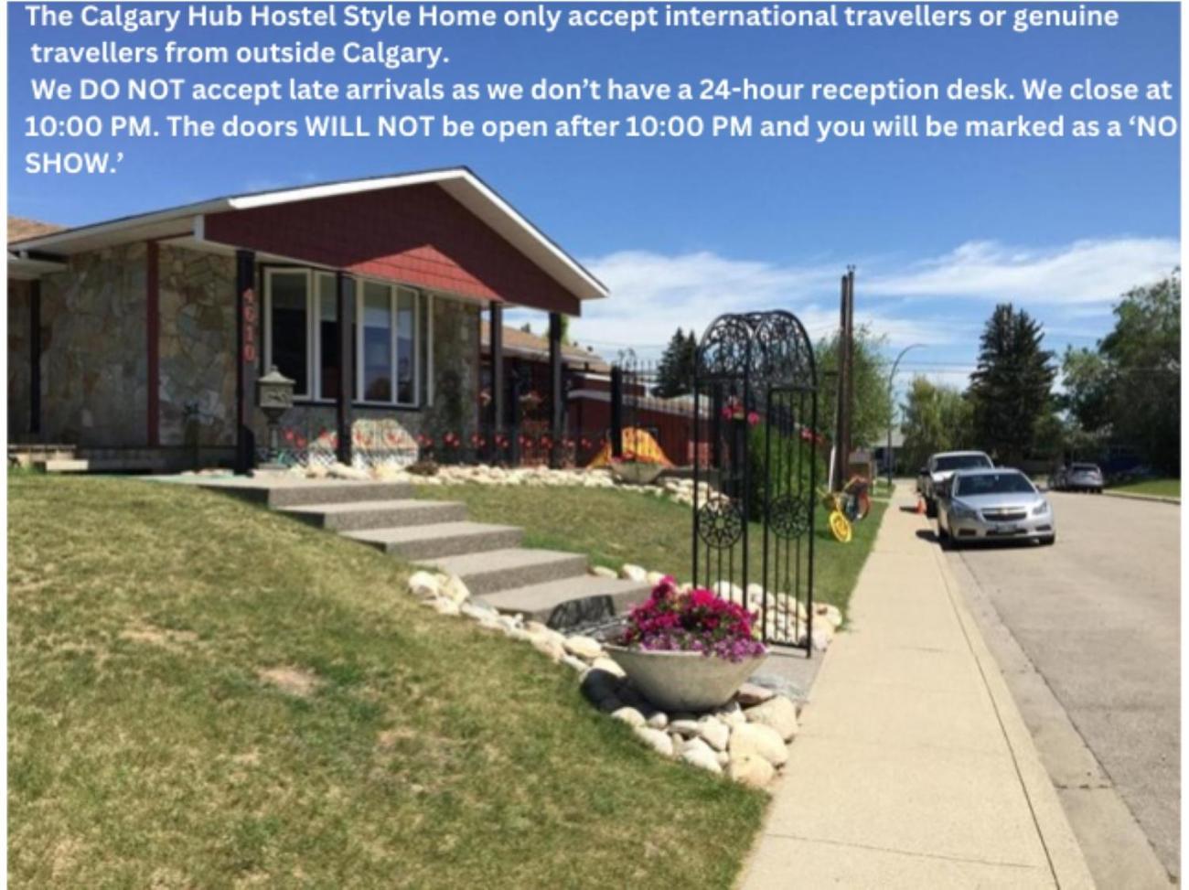 The Calgary Hub Hostel Style Home Экстерьер фото